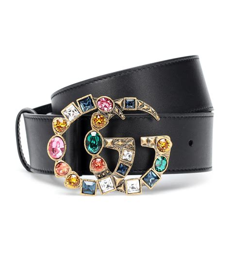 gucci embellished belt|belt Gucci for men.